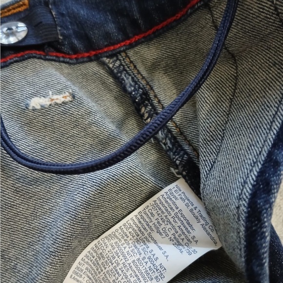 Tommy Hilfiger Blue Flare & Wide Leg Jeans - Picture 14 of 16